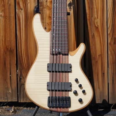 Schecter DIAMOND SERIES Charles Berthoud CB-6 Natural Satin 6-String Bass (New for 2025) image 5