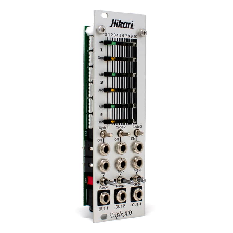Hikari Instruments Triple AD Eurorack Envelope Module image 1