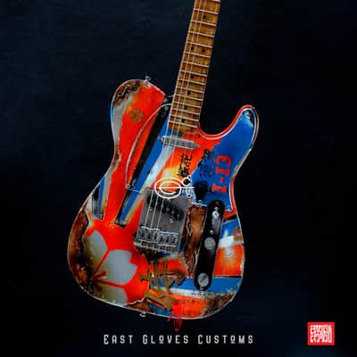 Fender Telecaster MXY-7 Ohka Cherry Blossom Kamikaze V3 Heavy Aged Relic (Limited Edition) image 13
