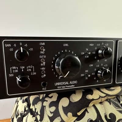 Universal Audio LA-610 MkII Tube Channel Strip 2008 - Present - Black image 4