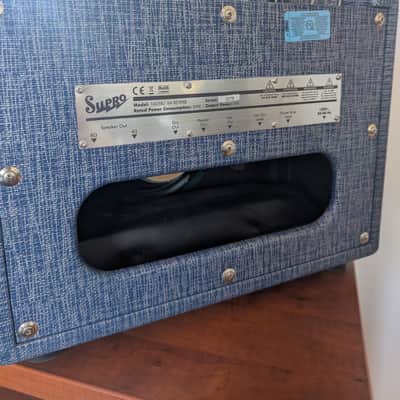 Supro '64 Reverb 5-Watt 1x8" Guitar Combo 2017 - Present - Blue Rhino image 3
