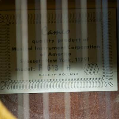 Cameo Artist Model F 613 H 12-String Acoustic Guitar For Repair image 12