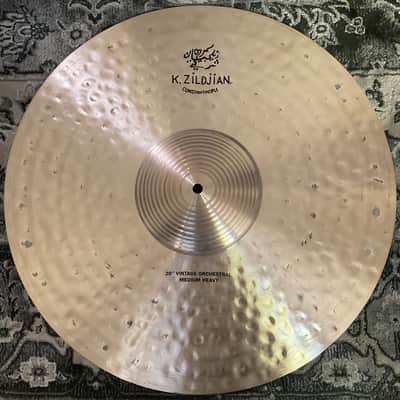 Mint Zildjian K Constantinople 20” Vintage Orchestral Medium Heavy Cymbal Pair w/Straps K1144 image 6
