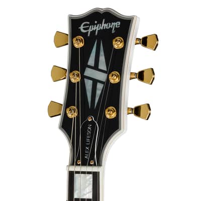 Epiphone Inspired by Gibson Custom Alex Lifeson 1976 ES-355 Reissue - Alpine White image 5