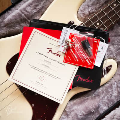 Fender American Professional II Precision Bass Olympic White 2021 image 6
