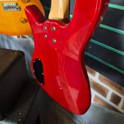 Warwick Rockbass Streamer Standard Trans Red 2002 Electric Bass image 18