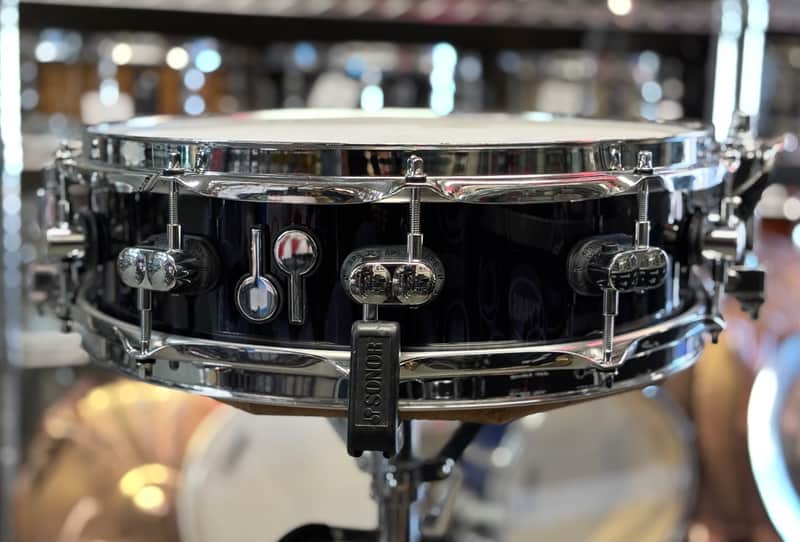 Sonor SQ2 14x4.25 Purple Tribal Gloss Maple Snare Drum image 1