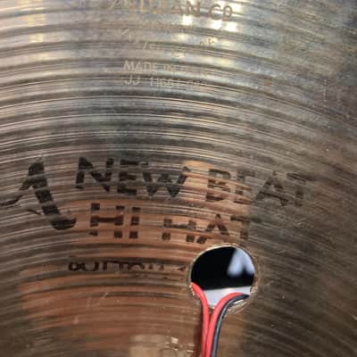 Zildjian - Rick Allen's Def Leppard, 13" New Beat Hi Hat Bottom Trigger (RA #4003) SIGNED!! image 12