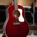 Introducing the new Guild DS-240 Memoir Series: Retro-looking slope shoulder dreadnoughts that are built with solid Sitka Spruce tops and Mahogany backs and sides