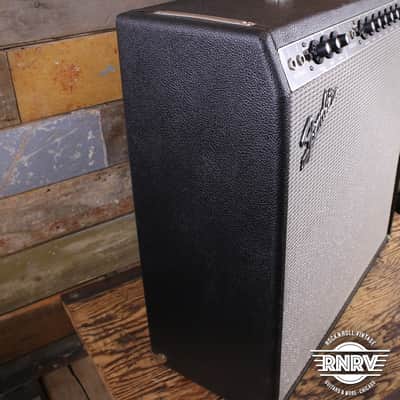 1964 Fender Super Reverb 2-Channel 40-Watt 4x10" Guitar Combo Black Panel image 6