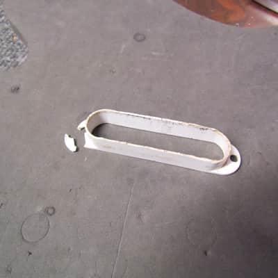 1954 Fender Stratocaster Pickup Cover Vintage Bakelite Fender Pickup Cover Rough Condition image 2