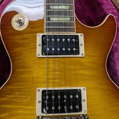 Gibson Les Paul Axcess Standard 2014 –  (Floyd Rose, w/ COA) 2014 - Iced Tea Burst image 16