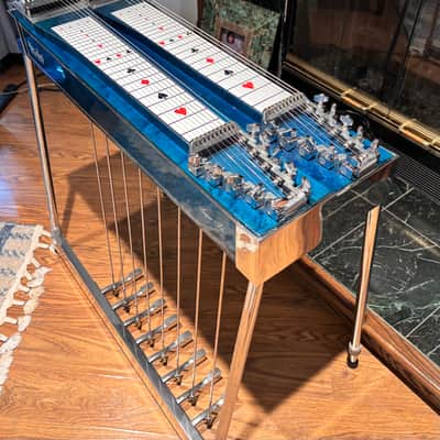 Vintage Sho Bud Super Pro 1981 - “Blue Darlin”Custom Flame Maple image 13