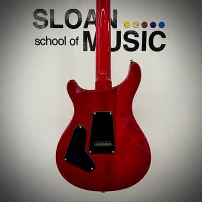 PRS SE Custom 24-08 - Charcoal Cherry Burst image 7