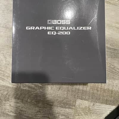 Boss EQ-200 Equalizer 2019 - Present - Black image 4