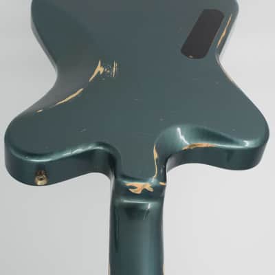Rosser Tempest Guitar (2021, Emerald Green Metallic), Aged Nitro, Mojotone Humbucker image 10