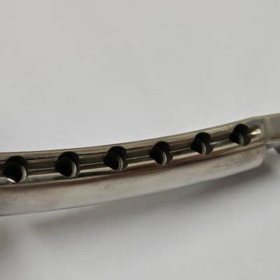 Gibson Vintage 1950's Nickel Stop Tailpiece 1956 1957 1958 1960 Les Paul ES image 12