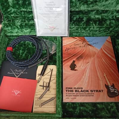 Fender Custom Shop David Gilmour Stratocaster NOS 2014 Black Strat image 4