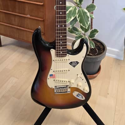 Fender American Stratocaster 60th Anniversary Diamond Edition 2006 Sunburst TIME CAPSULE CASE QUEEN! USA Limited Edition FSR Strat Guitar image 7