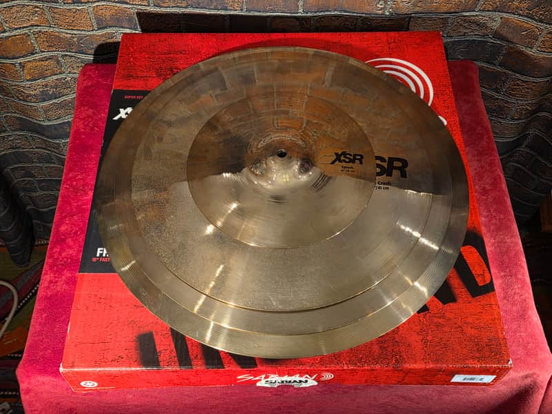 Sabian XSR Super Cymbal Set w/ Original Box - 10" Splash, 14" Crash, 14" Hi-Hats, 16" Crash, 18" Crash, 20" Ride image 1