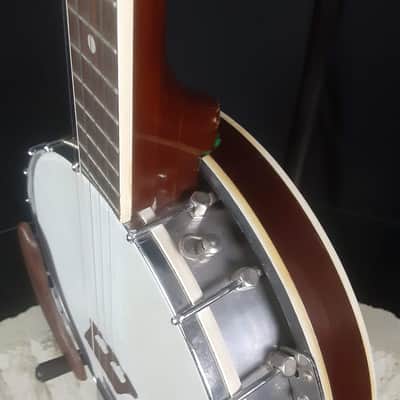 1970s Bolero 5-String Banjo with Resonator MIJ with Gig Bag image 8