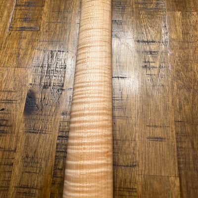 Musikraft Strat Neck 2024 - Flame Maple 5A image 8