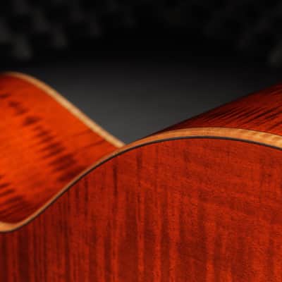 Taylor Custom #41: Grand Auditorium, Western Red Cedar/Figured Big Leaf Maple image 6