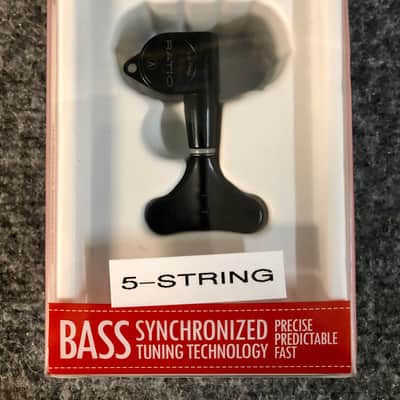 Graph Tech Ratio PRB-5320-B0 5 String Bass Tuner Set image 1