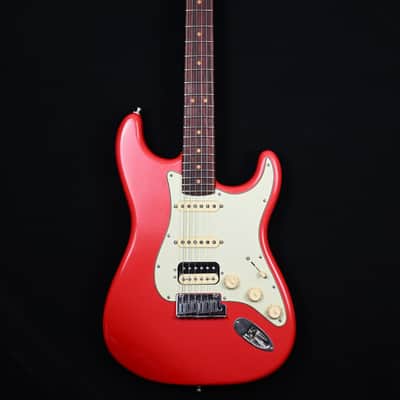 Fender American Ultra Luxe Vintage '60s Stratocaster HSS from 2025 in Fiesta Red with original Hardcase image 1