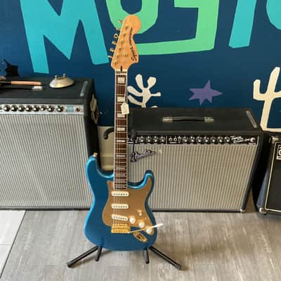Squier 40th Anniversary Gold Edition Stratocaster 2022 - Present - Lake Placid Blue used image 1