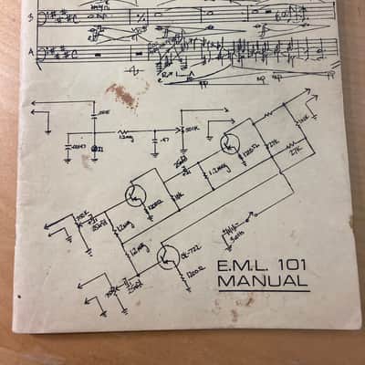 Electronic Music Laboratories Electrocomp EML-101 1970s - Silver image 8