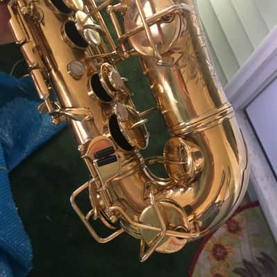 CONN GOLD PLATED ALTO STENBERG PORTRAIT RARE 1929 CHU BERRY FINISH 97% SAX SAXOPHONE ENGRAVING CRISP image 5