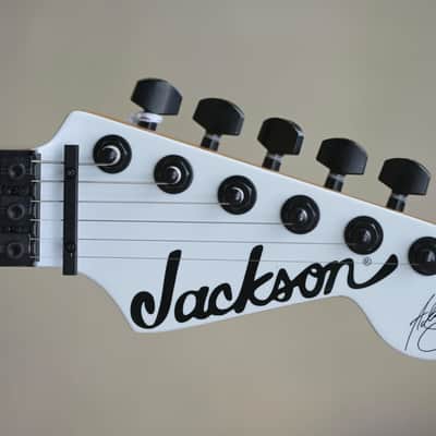 Jackson 50th Anniversary Iron Maiden Adrian Smith Jackson SC1 - Snow White(2) image 2