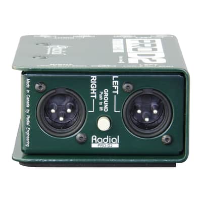 Radial ProD2 Dual Stereo Passive Direct Box Guitar Bass Keys PROAUDIOSTAR image 5