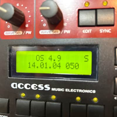 Access Virus Vintage Desktop Digital Synthesizer ! image 11
