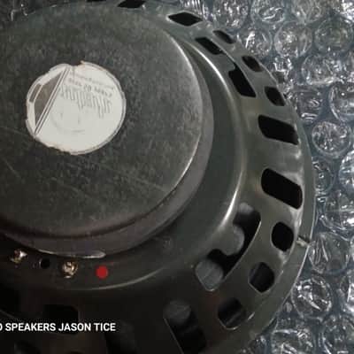 FENDER UTAH 12" GUITAR SPEAKER FAT MAGNET .400" THICK POLE PLATES HEAVY DUTY 2" VOICE COIL FOR BASS OR GUITAR  PMR SPEAKER M12 1970s image 8