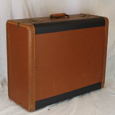 Sunburnt Orange Excelsior Hard Case for Accordion 21.75" x 17.25" x 9" (55.25cm x 43.75cm x 22.75cm) image 1