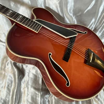 1975 D'Aquisto New Yorker MINT Sunburst Hollowbody Guitar With Original Hard Shell Case image 6