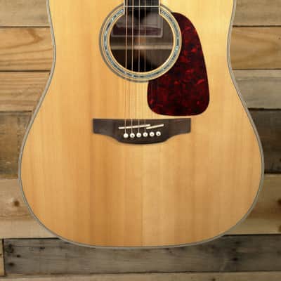 Takamine GD71CE Dreadnought Cutaway Acoustic Electric Guitar Natural image 2