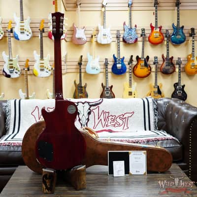 Gibson Custom Shop M2M 1958 Les Paul Standard Murphy Lab Light Aged Sweet Cherry Red 8.90 LBS image 10