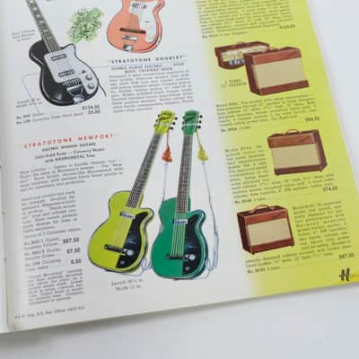 1956 L.D. Heater Catalog Music Company Catalog Gibson, Harmony, Kay, National, Etc. Case Candy image 15