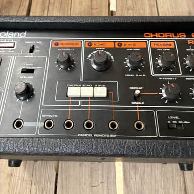 Roland RE-501 Chorus Echo 1980 - 1984 - Black Roland boss ce1 delay multi effect tape image 4
