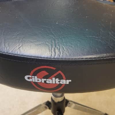 Gibraltar 6608 6600 Series Moto Seat Motorcycle-Style Drum Throne 2010s - Black/Chrome image 7