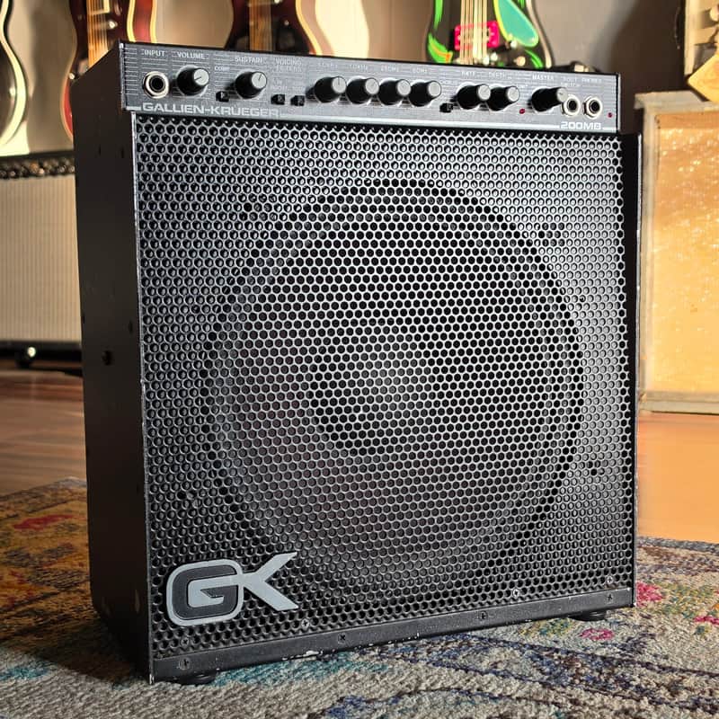 1987 Gallien-Krueger 200MB Bass Combo Amp image 1