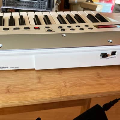 Roland AX-Edge 49-key Keytar Synthesizer Synth White Mint condition open Box image 9