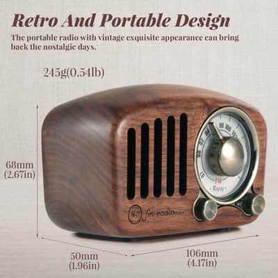 Vintage Radio-Blue image 9