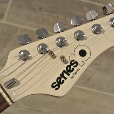 1980's Series 10 by Bently Stratocaster- HSS - White with Matching Head- Clean! image 10