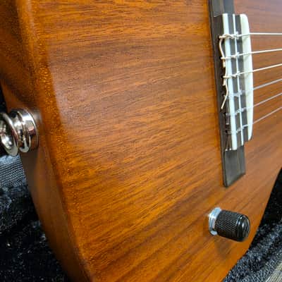 Pono BE-6 Acacia Electric Guilele Guitarlele 6 String Baritone Ukulele With Ko’olau Hardshell Case image 12