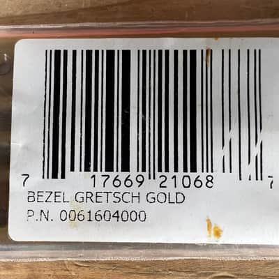 Real Life Relics Gretsch Aged Gold Filtertron Ring Bezel 0061604000    [DN4] image 3