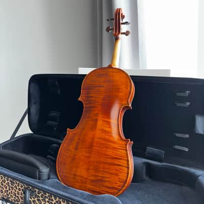 Handcrafted Viola – Antonio Piccagliani fu Armando – Italy, 1931 With Bam case image 12